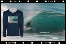 Ryan Schnell - Image 26H - "Johnny Noris" Next Level Pullover Hoodie Unisex - Navy/Heather Gray