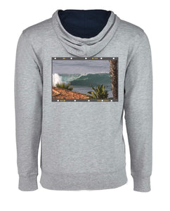 Ryan Schnell - Image 15H - Next Level Pullover Hoodie Unisex - Heather Gray/Navy