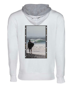 Ryan Schnell - Image 63V - "Kalle Carranza" Next Level Pullover Hoodie Unisex - White/Heather Gray