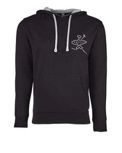 Ryan Schnell - Image 15H - Next Level Laguna Hoodie Unisex - Black/Heather Gray