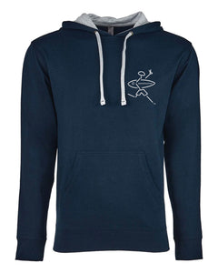 Ryan Schnell - Image 15H - Next Level Pullover Hoodie Unisex - Navy/Heather Gray